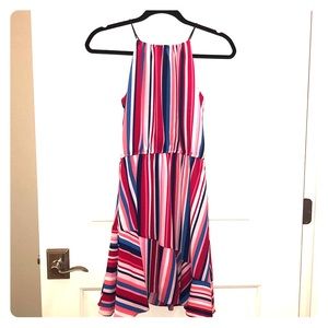 NWOT Bloomingdales Aqua Mini Dress